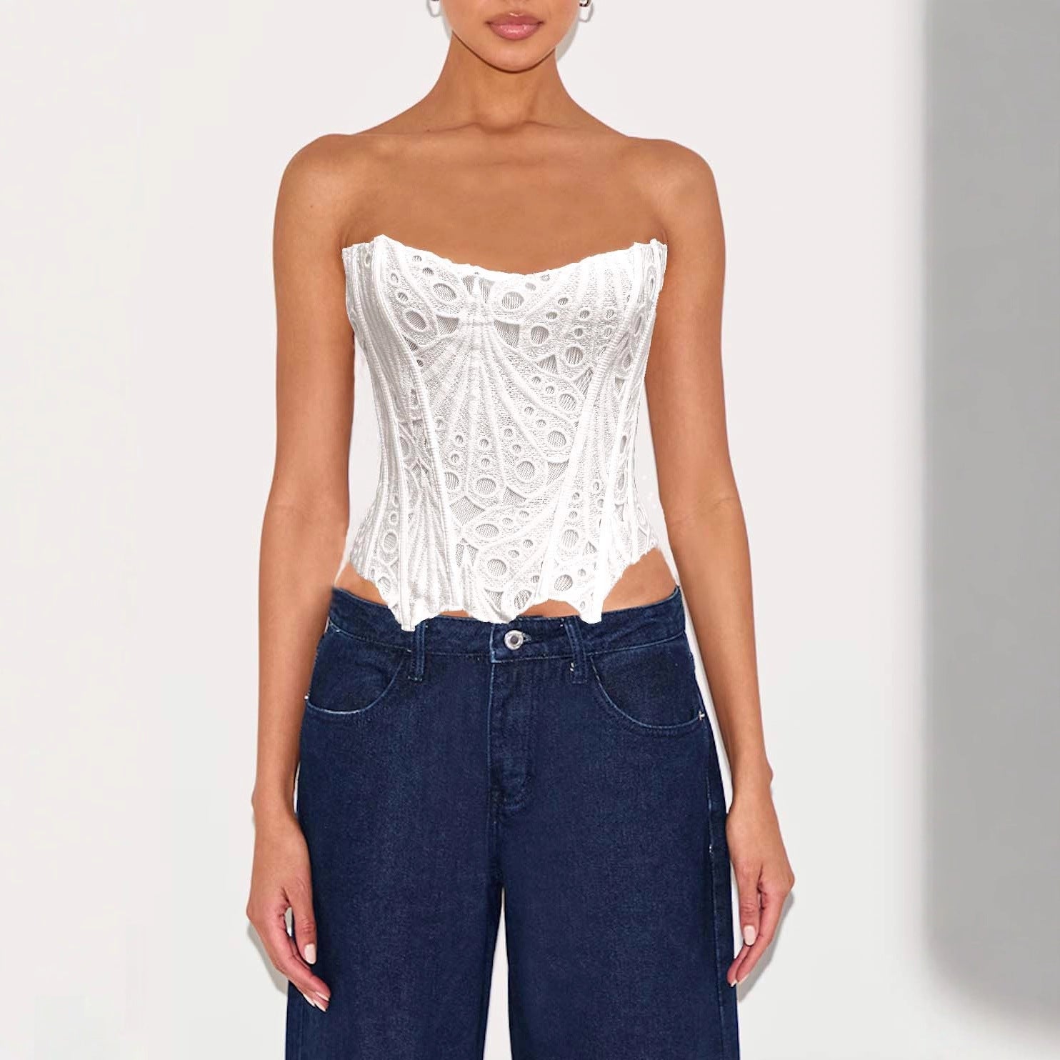 Women's Fashion Casual Off-Shoulder Tube Top