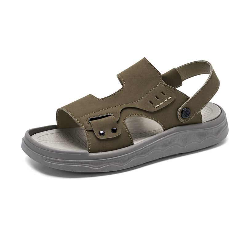 Non-slip Soft Bottom Dual Use Slippers Outer Wear