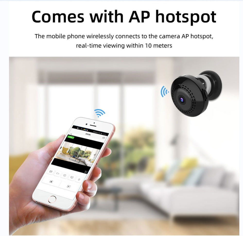 HD Monitoring Infrared Remote Network Intelligent Wifi Camera
