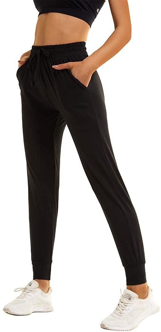 Women's High Waist Leisure Tappered Yoga Pants