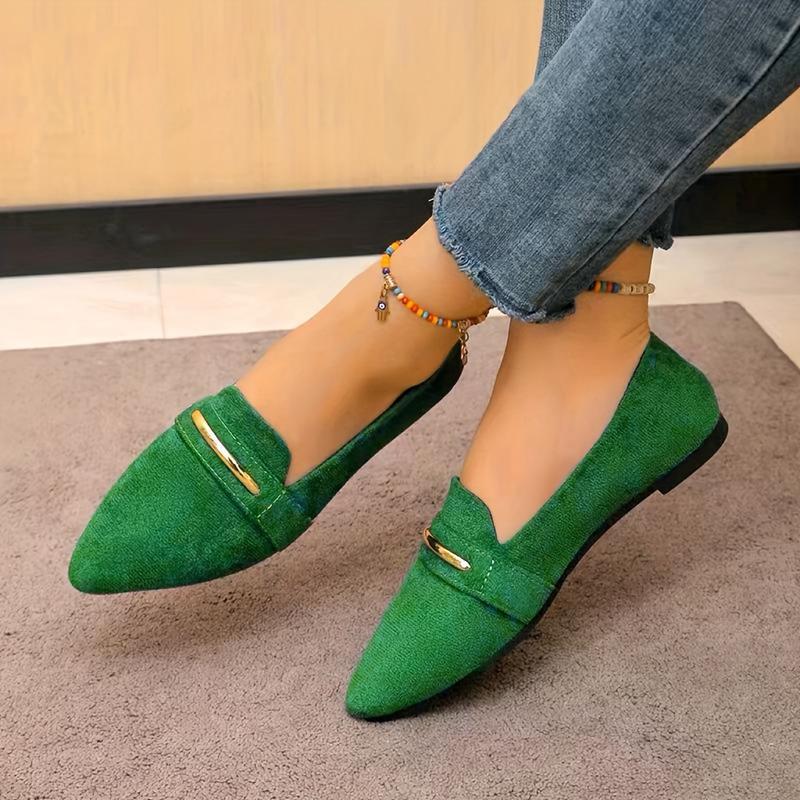 Women's Casual Flat Pointed Toe Pumps
