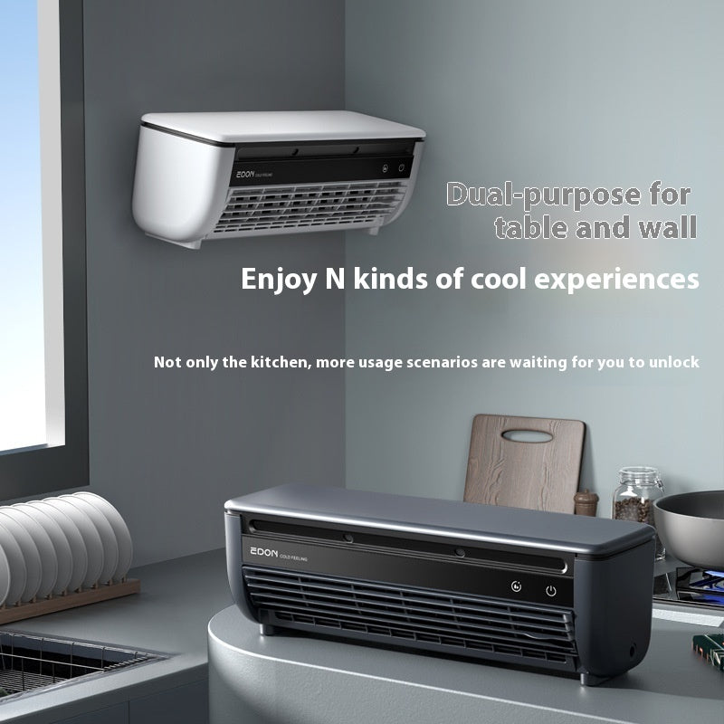 Refrigeration Wall Hanging Rechargeable Fan Household Stand Remote Control