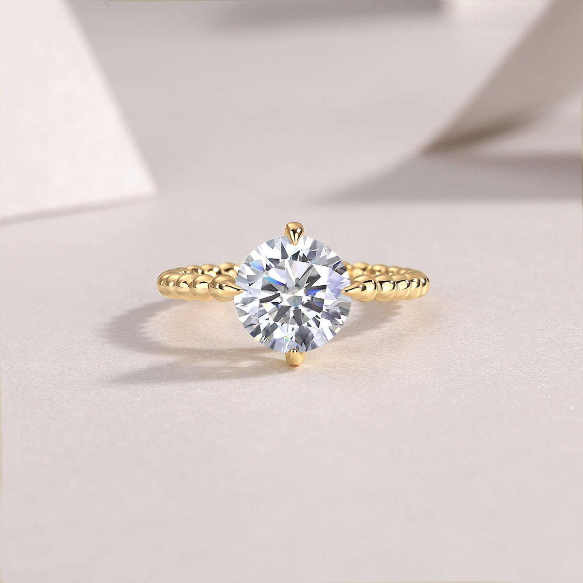 1Forget-me-not - A Fashionable And Luxurious Jewelry Piece Set With 3-carat Moissanite S925 Sterling Silver And Gold-plated Diamond Prohibit TikTok sales