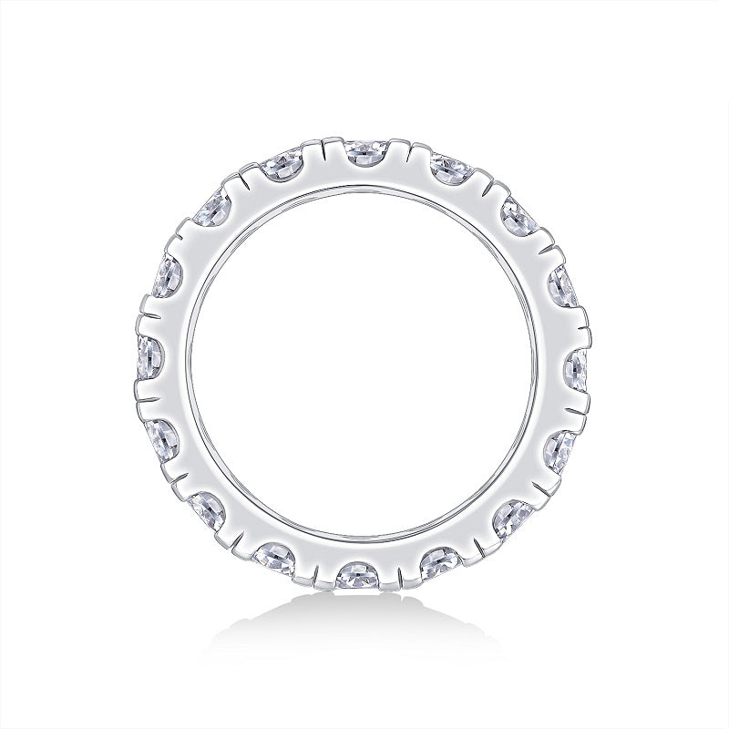 1Yearning - A Fashionable And Luxurious Jewelry Piece Set With One-third Carat Moissanite S925 Sterling Silver And Platinum-plated Diamond Prohibit TikTok sales