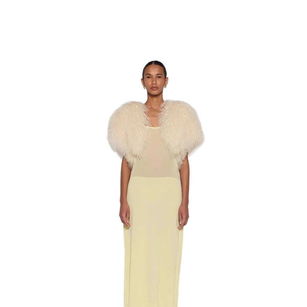 Autumn And Winter Fur Coat Female Cape And Shawl Imitation Fur Artificial Wool Props