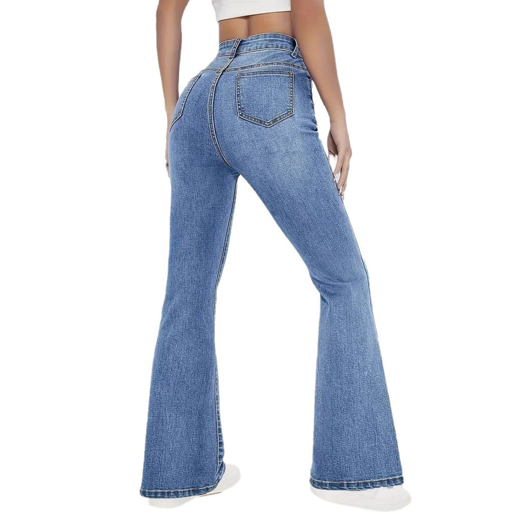 These Stretchy Bootcut Pants Feature A Butt-lifting Design