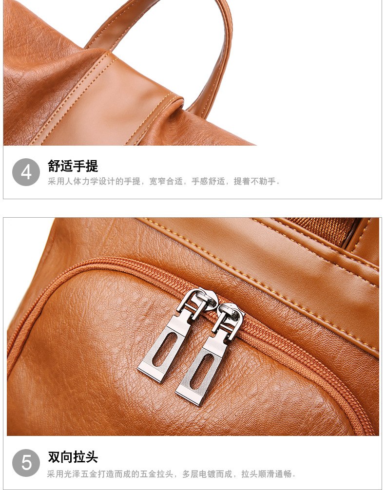 Multifunction Women Backpack Leather Female School Shoulder Bags for Teenage Girls Anti Theft Backpack Women Travel Back Pack