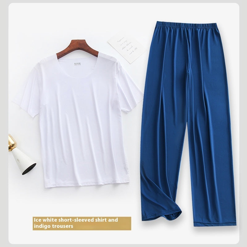 Summer Thin Homewear Suit Pajamas