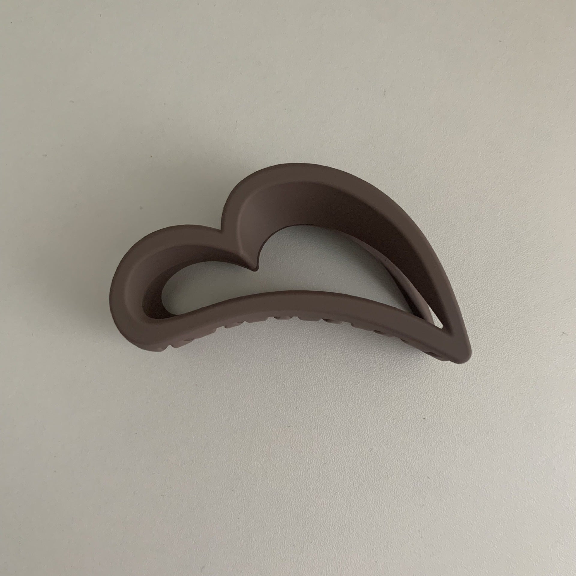 Plastic Love Frosted Texture Acrylic Hair Jaw Clip