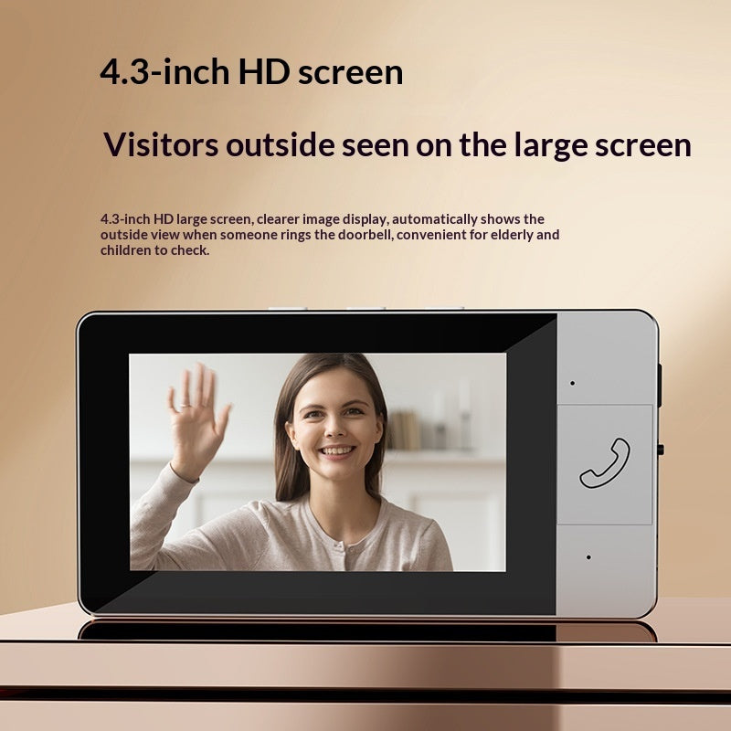Private-model Video Doorbell For Home Access Control And Surveillance