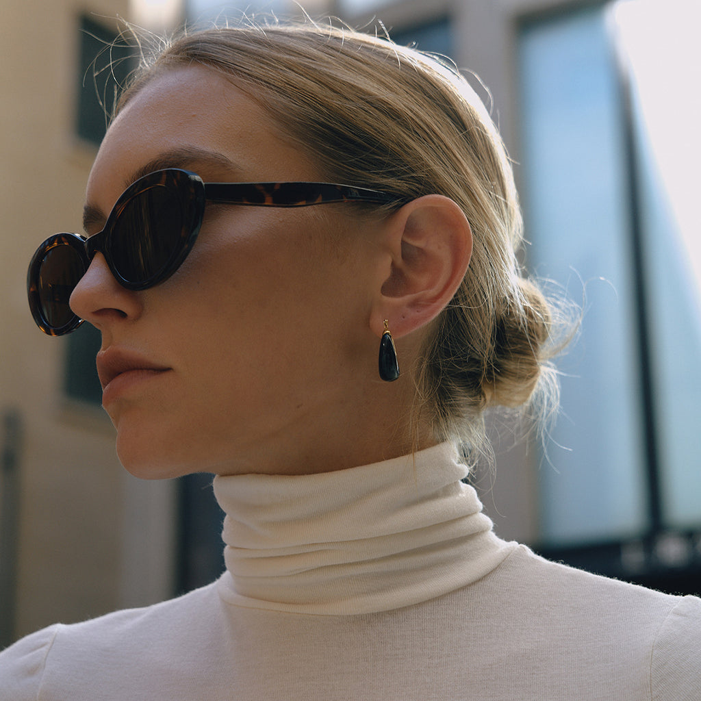 Light Luxury Stainless Steel Ear Clip Titanium Steel Ear Rings High-grade