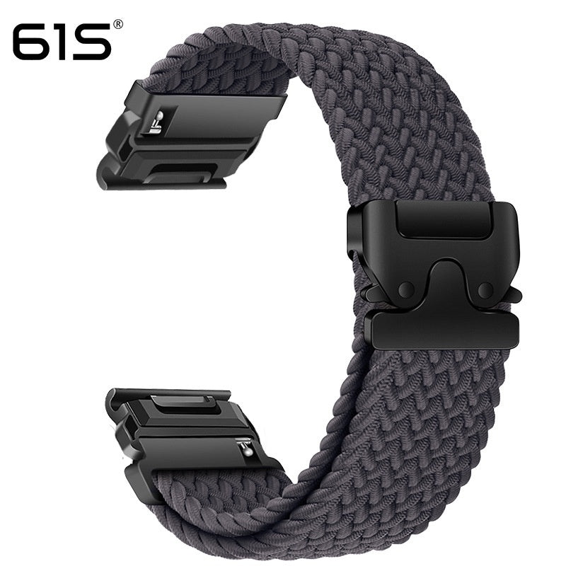 Elastic Umbrella Buckle Woven Watch Band