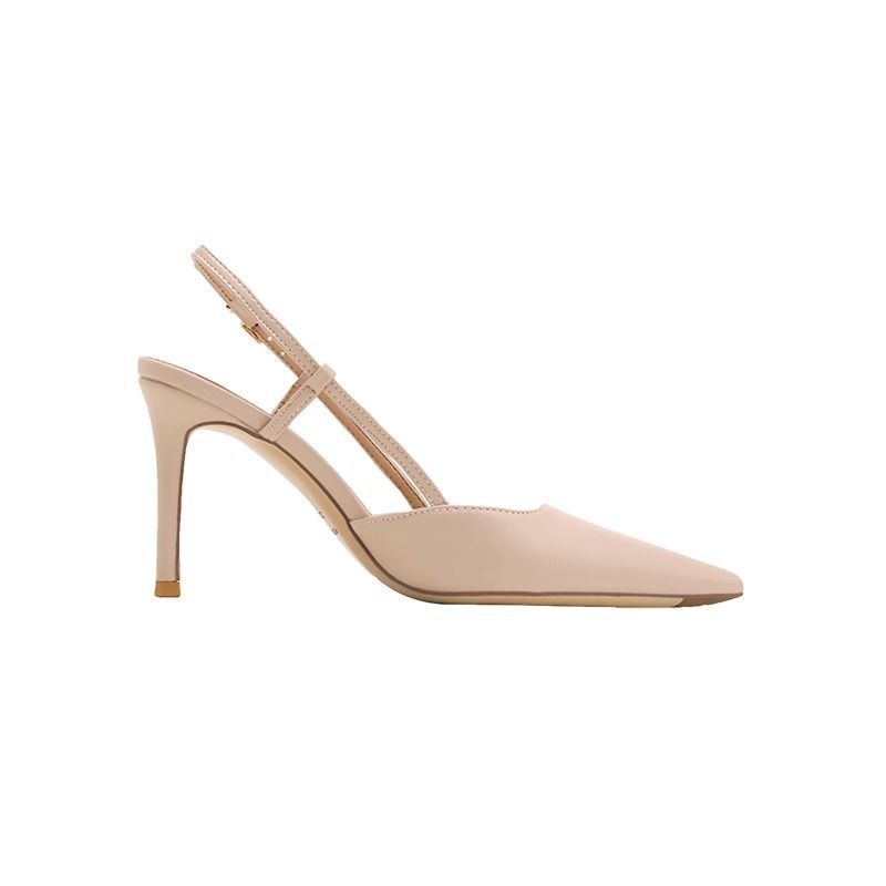 Everyday Pointed-toe Stiletto Strap Closed-toe Sandals