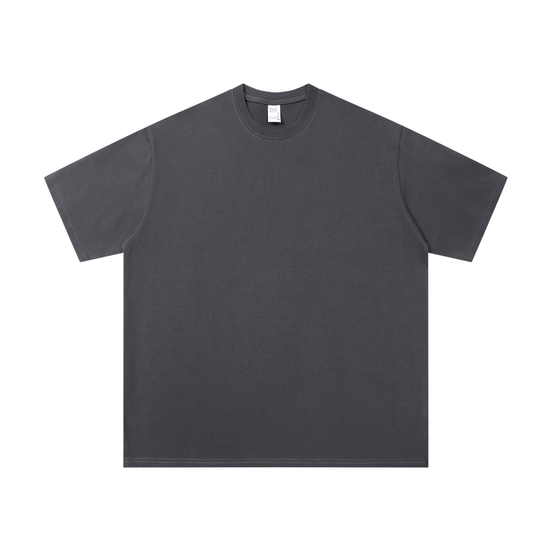 Cotton Loose-fitting Casual Round-neck T-shirt