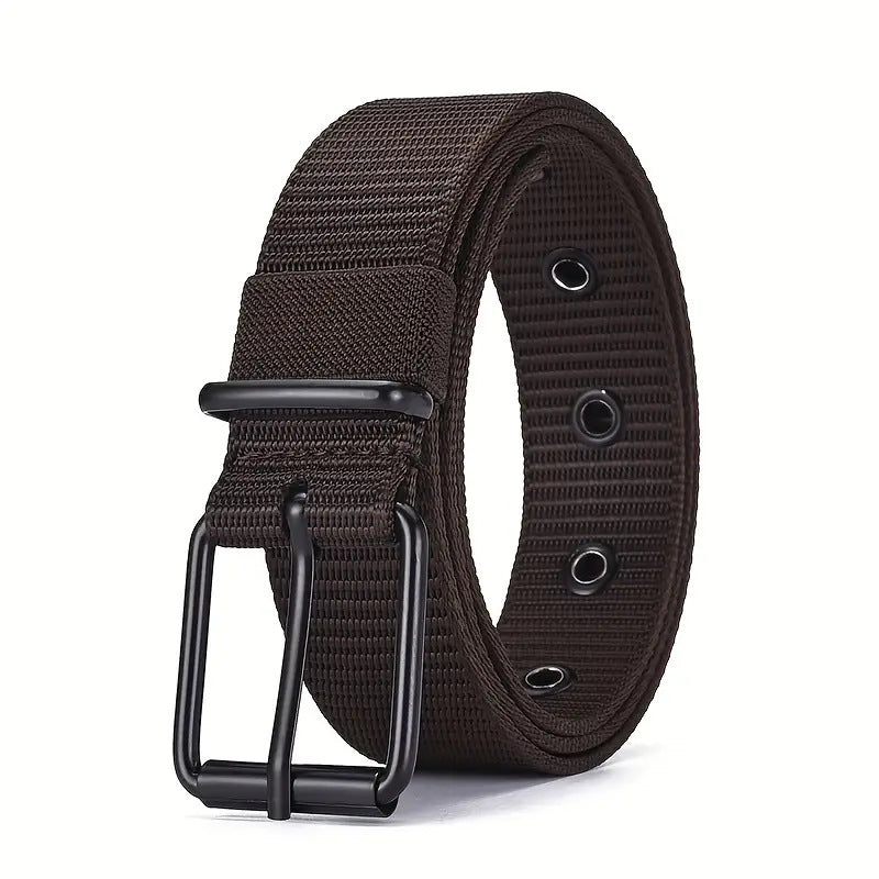Fashion Woven Nylon All-matching Men's Pants Belt