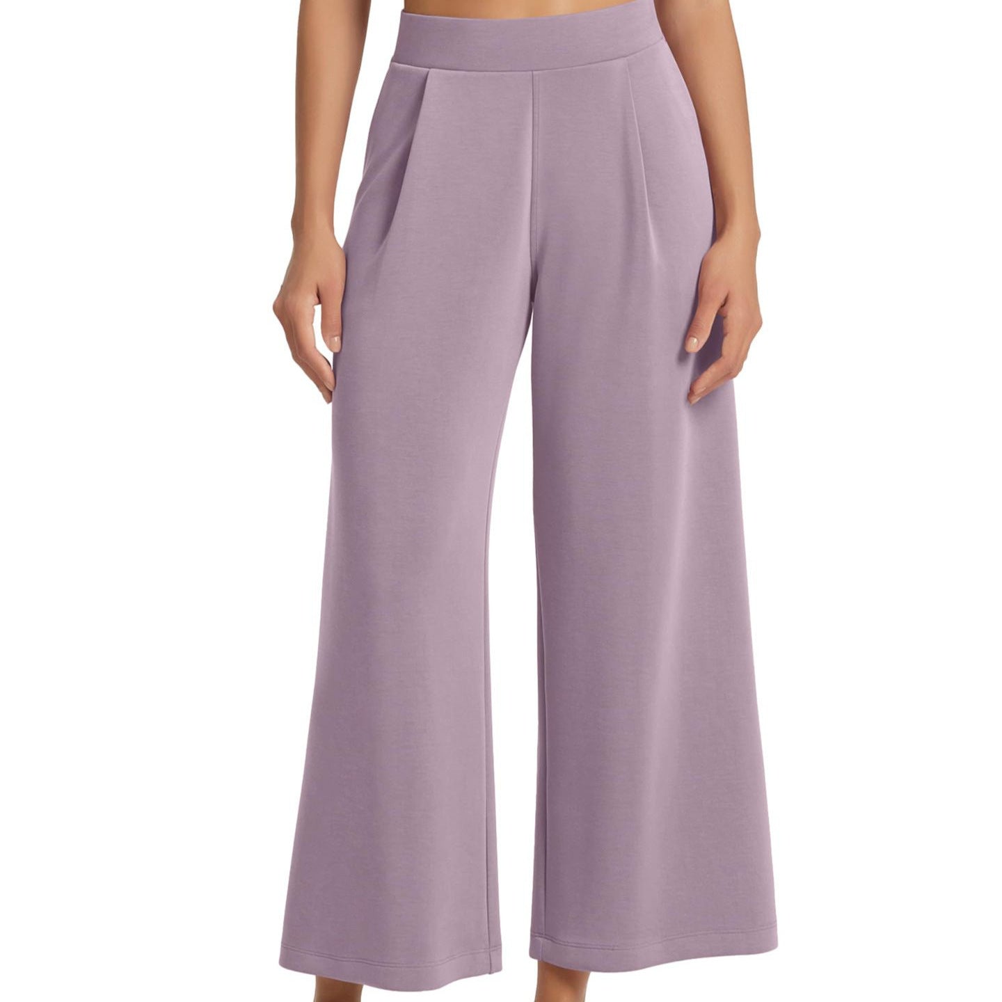 High Elastic Waist With Pocket Comfortable Casual Pants For Women