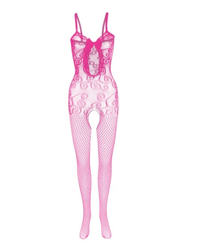 Men's Pantyhose One Piece Lace Perspective Sling