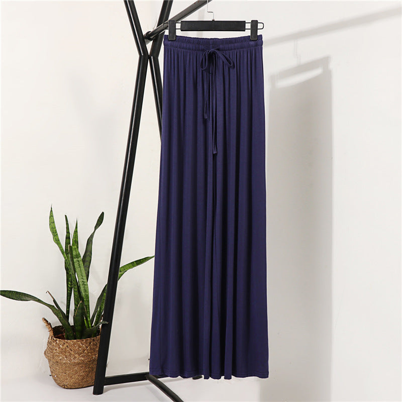 High Waist Cuprammonuium Loose Thin Casual Pants