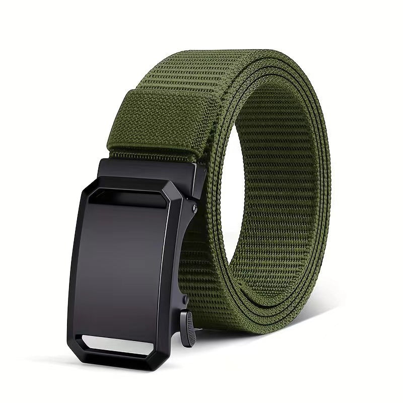 Military Training Belt Universal For Boys And Girls Spring And Summer Wear-resistant Lengthened High School And College Student Camouflage Monochrome Buckle Belt Wholesale
