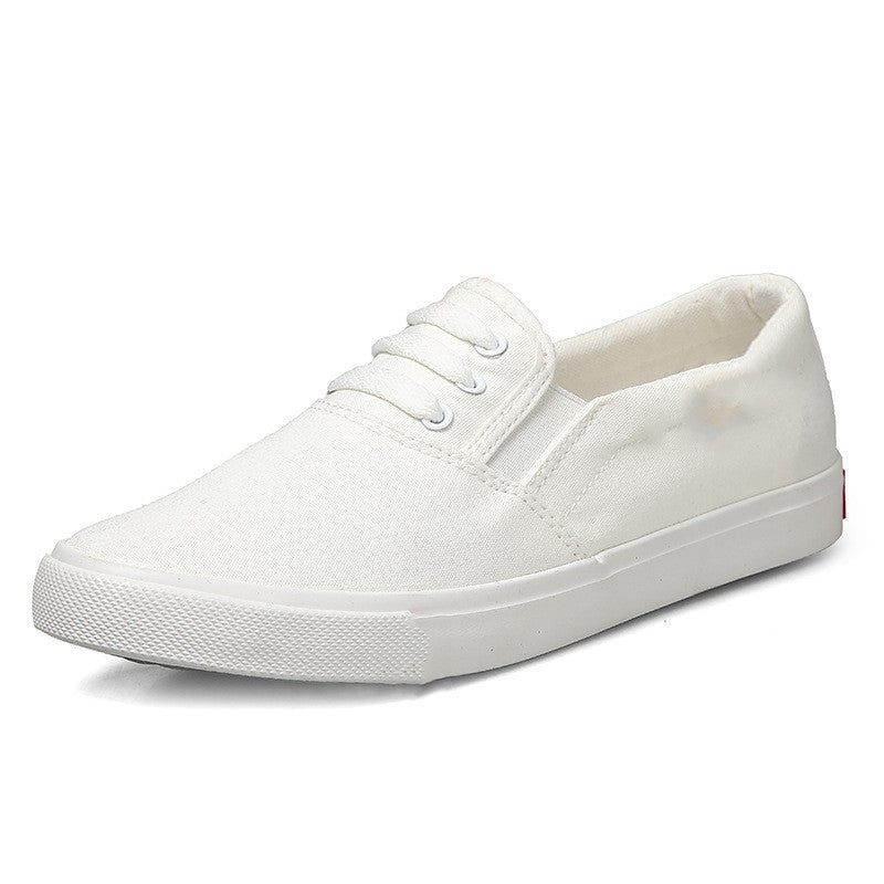 Women's Shoes Canvas  Classic Three-time Vulcanized Flat