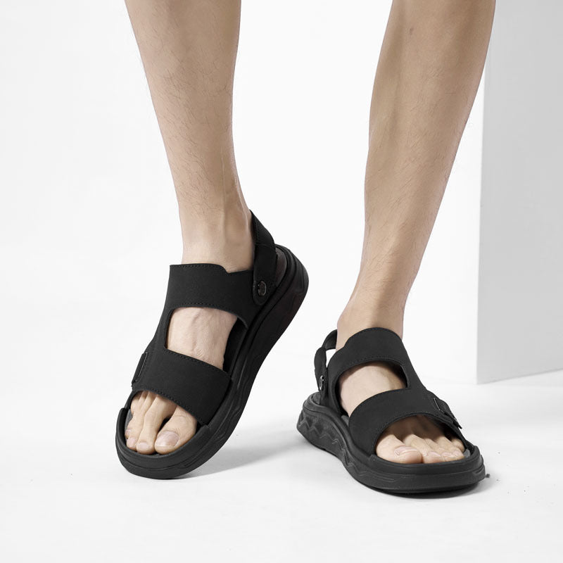 Non-slip Soft Bottom Dual Use Slippers Outer Wear