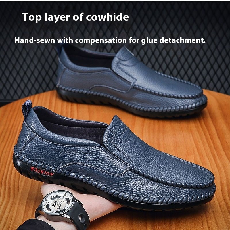 Men's Slip-on New Casual Leather Shoes