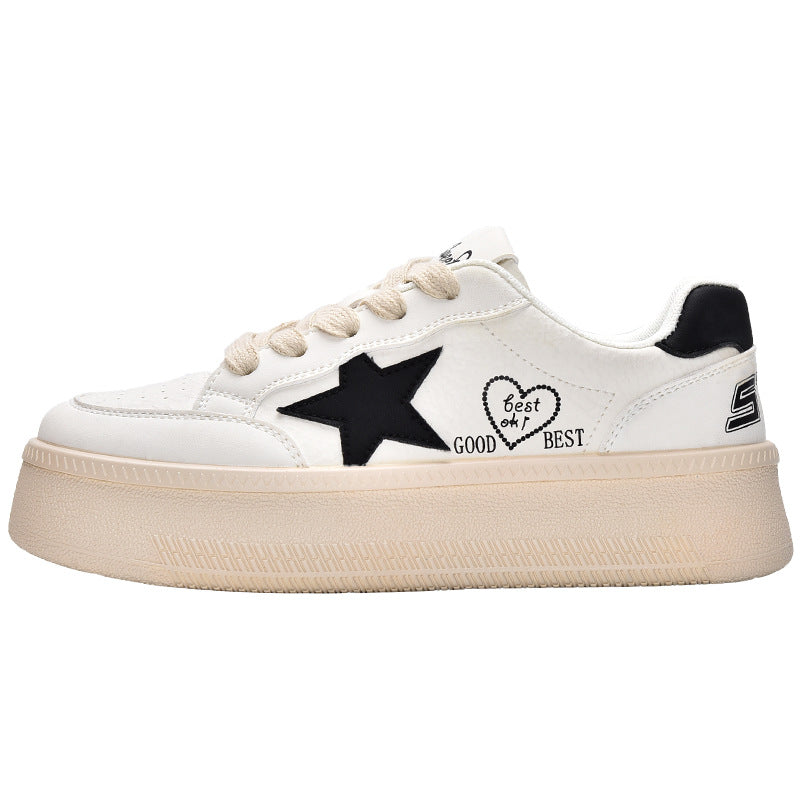 Spring New Thick Bottom Versatile Casual Sneaker