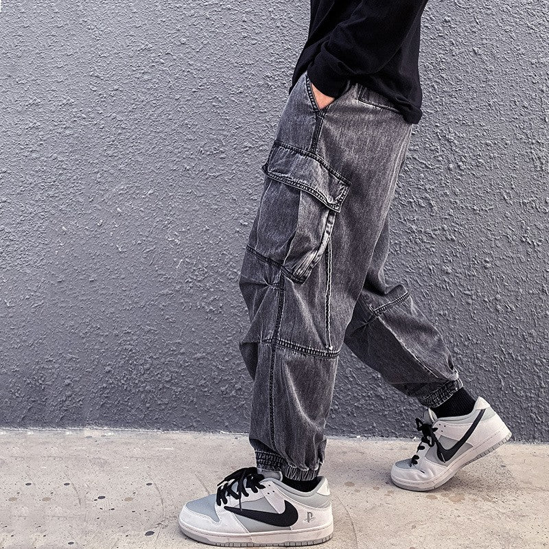 Overalls Men's Casual Heavy-duty Jeans