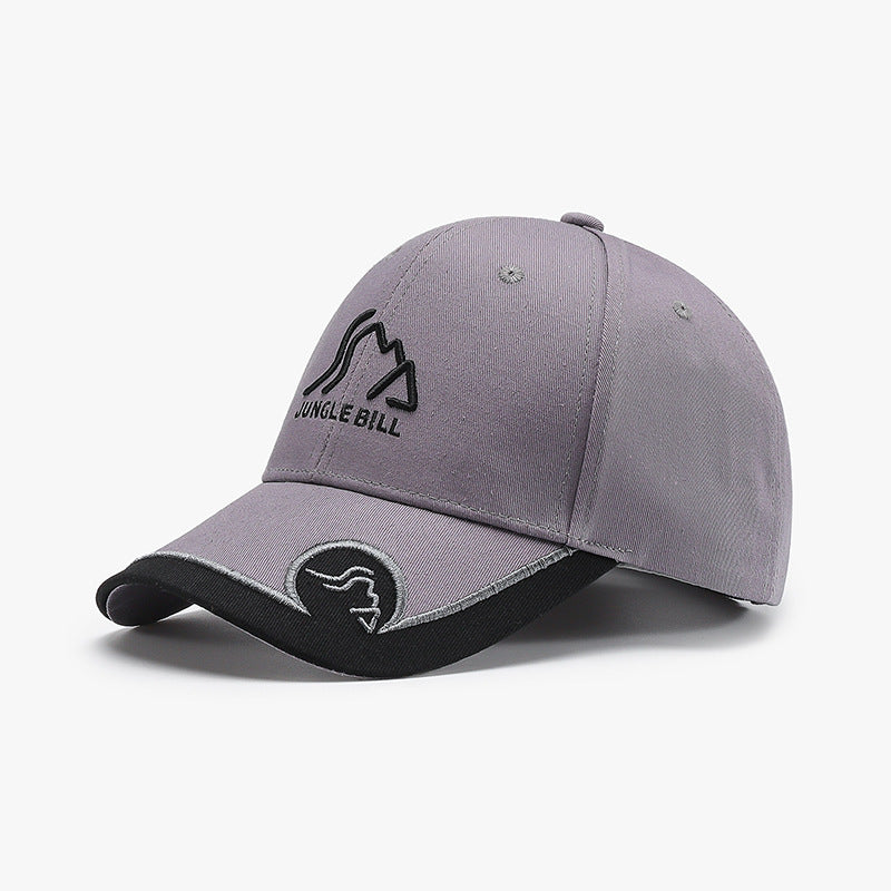Letter Three-dimensional Embroidery Hard Top Big Head Circumference American Baseball Cap