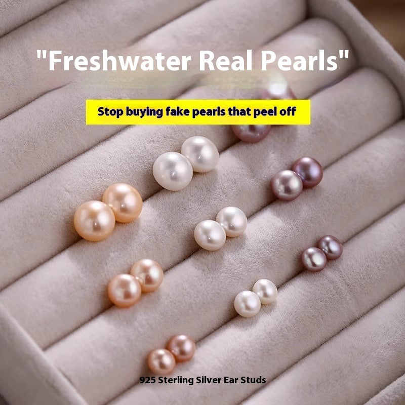 Light Luxury And High Female Pearl Earrings