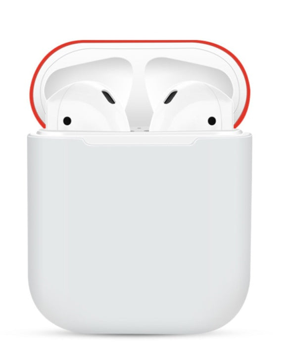 Compatible with Apple, Protective cover Suitable for Bluetooth wireless headset charging box protection shell anti-portable silicone sleeve