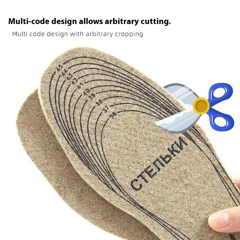 Wool Carpet Insole Slow Pressure Multi-code Segment Can Be Tailored By Yourself