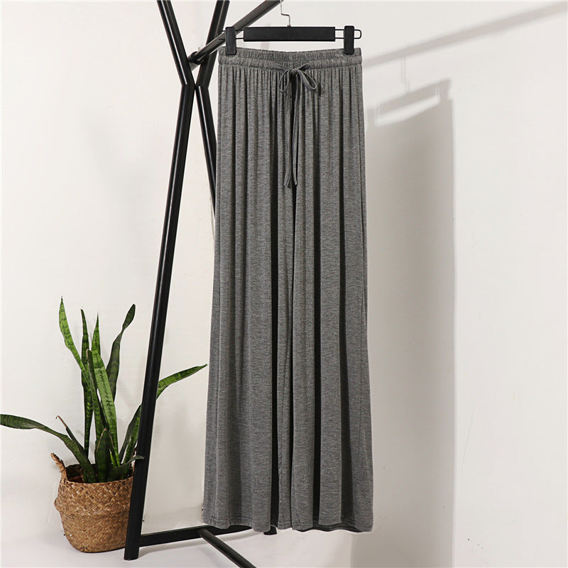 High Waist Cuprammonuium Loose Thin Casual Pants