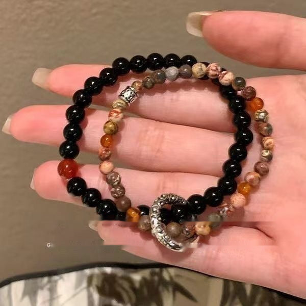 New Natural Stone Bracelet Couples Bracelet Tide