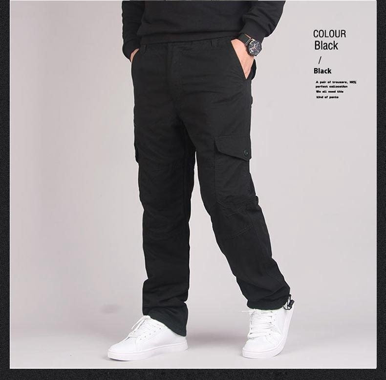 Spring And Autumn Outdoor Overalls Men's Loose