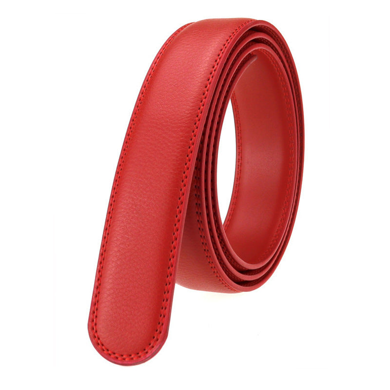 31CM Men's Automatic Belt Body Without Buckle Film