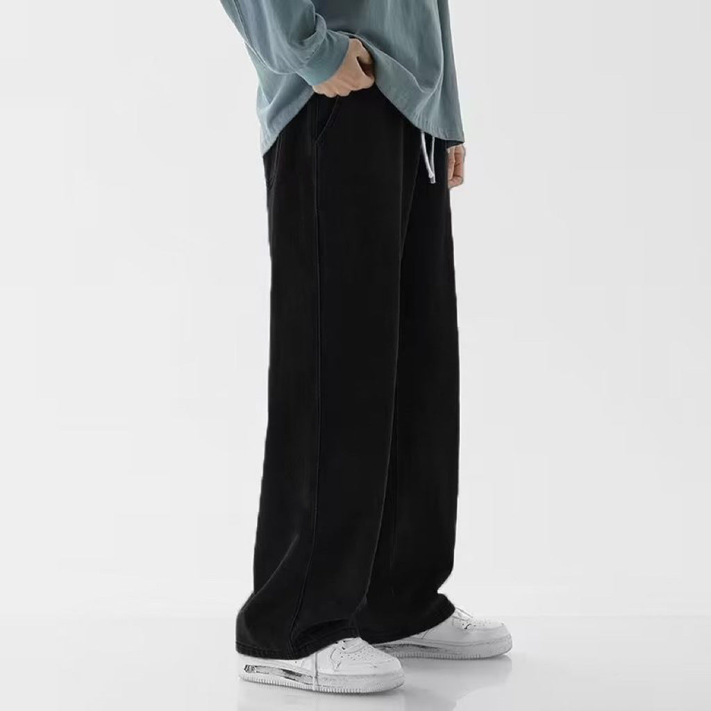 Fashion Personality Wide Leg Casual Long Pants Men