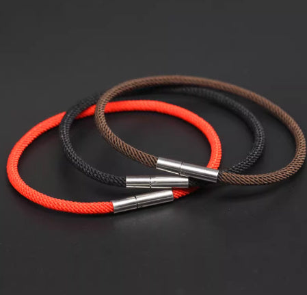 Couple Wearable Lucky Beads Simple Woven Hand Strap