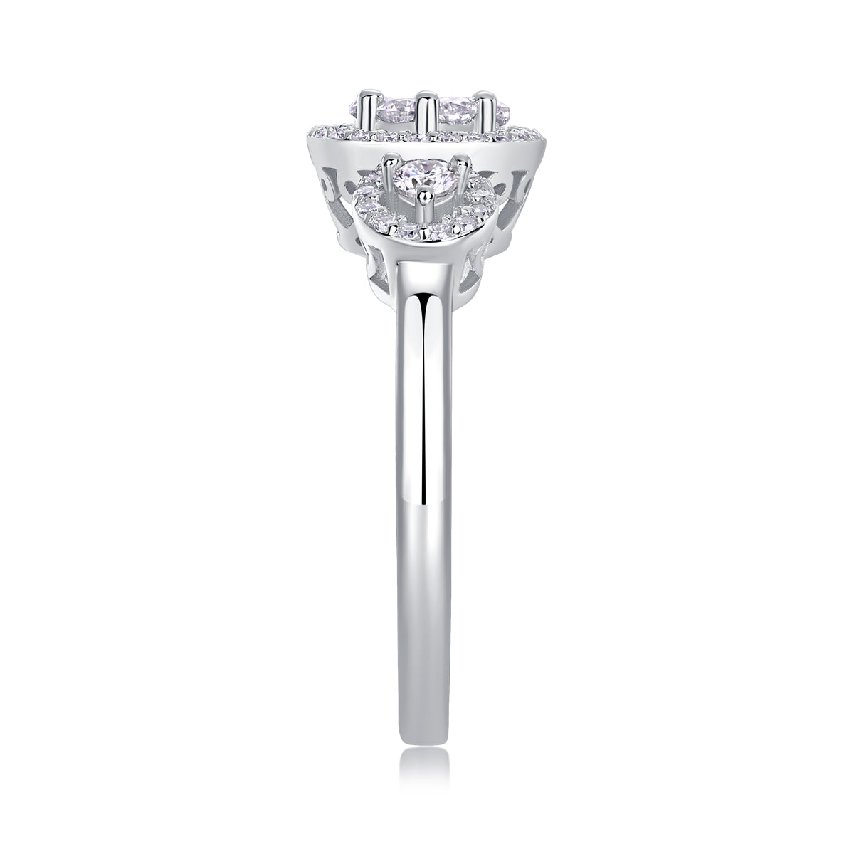 1Serial Dreams - A Fashionable And Luxurious Jewelry Accessory Set With Moissanite S925 Sterling Silver And Platinum-plated Diamond Prohibit TikTok sales