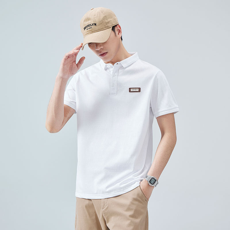 Short-sleeved Men's T-shirt Business Casual Top