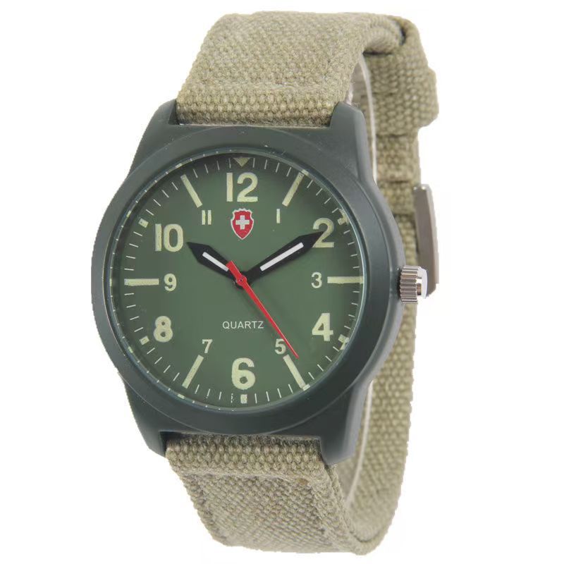 Simple Sports Style Men's Watch Nylon Woven