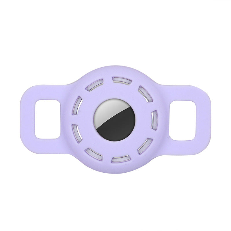 Protective Sleeve Pet Anti-lost Drop Dog And Cat Collar Tracker Positioning Keychain Silicone Shell