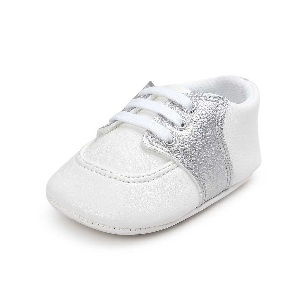Soft bottom elastic band baby casual shoes