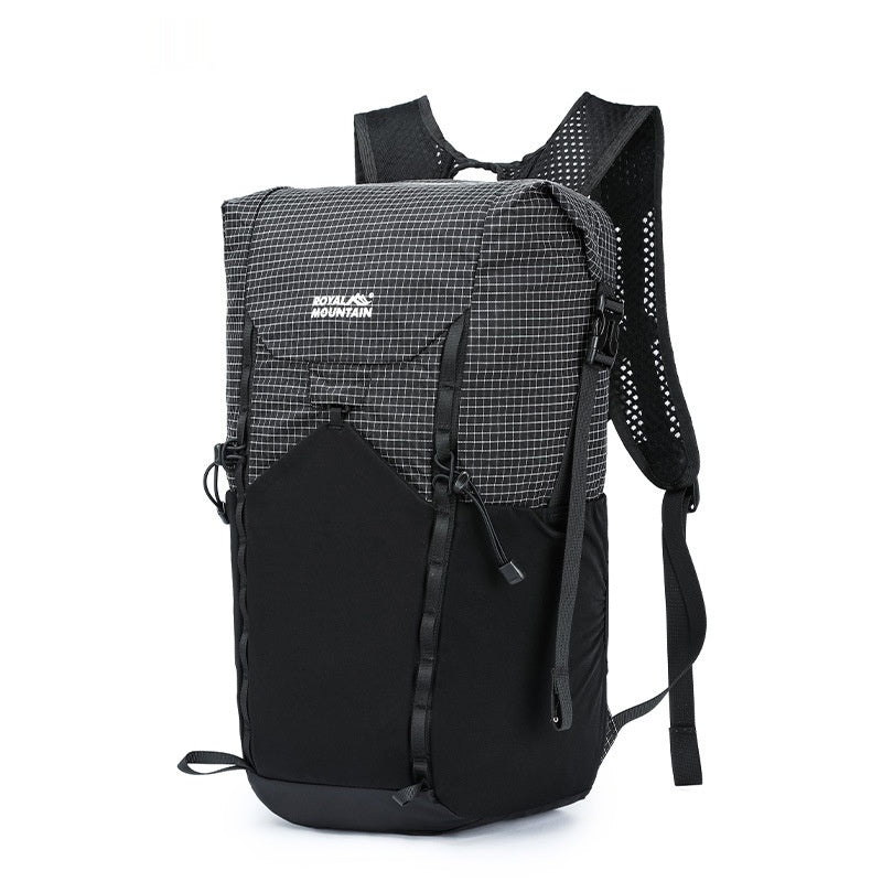 Outdoor Lightweight Curved Edge Foldable Storage 25L Backpack