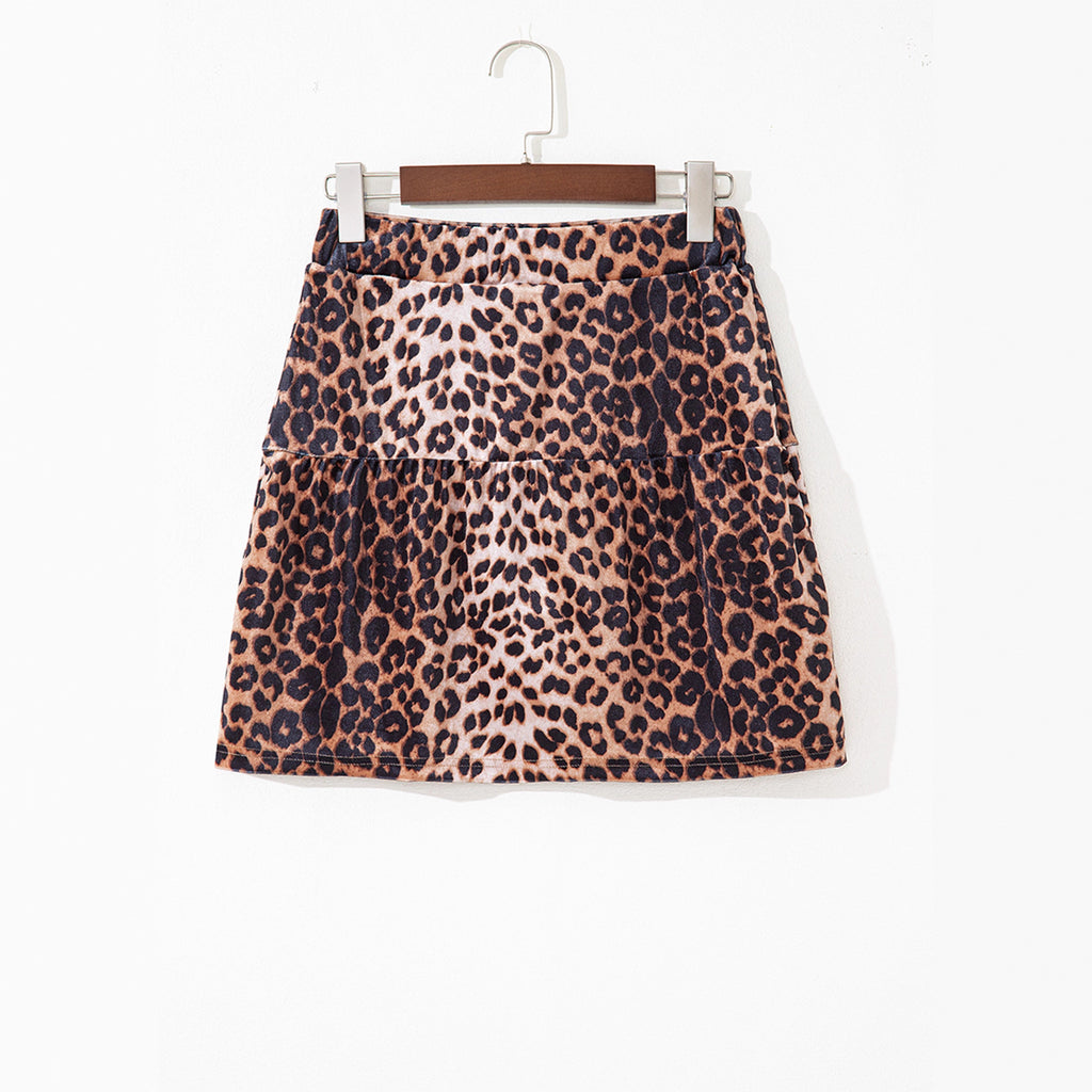 High Waist Loose Knitted Skirt For Women