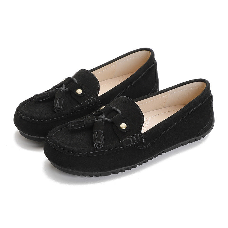 Soft Bottom Non-slip Slip-on Lofter Flat Bottom Pumps