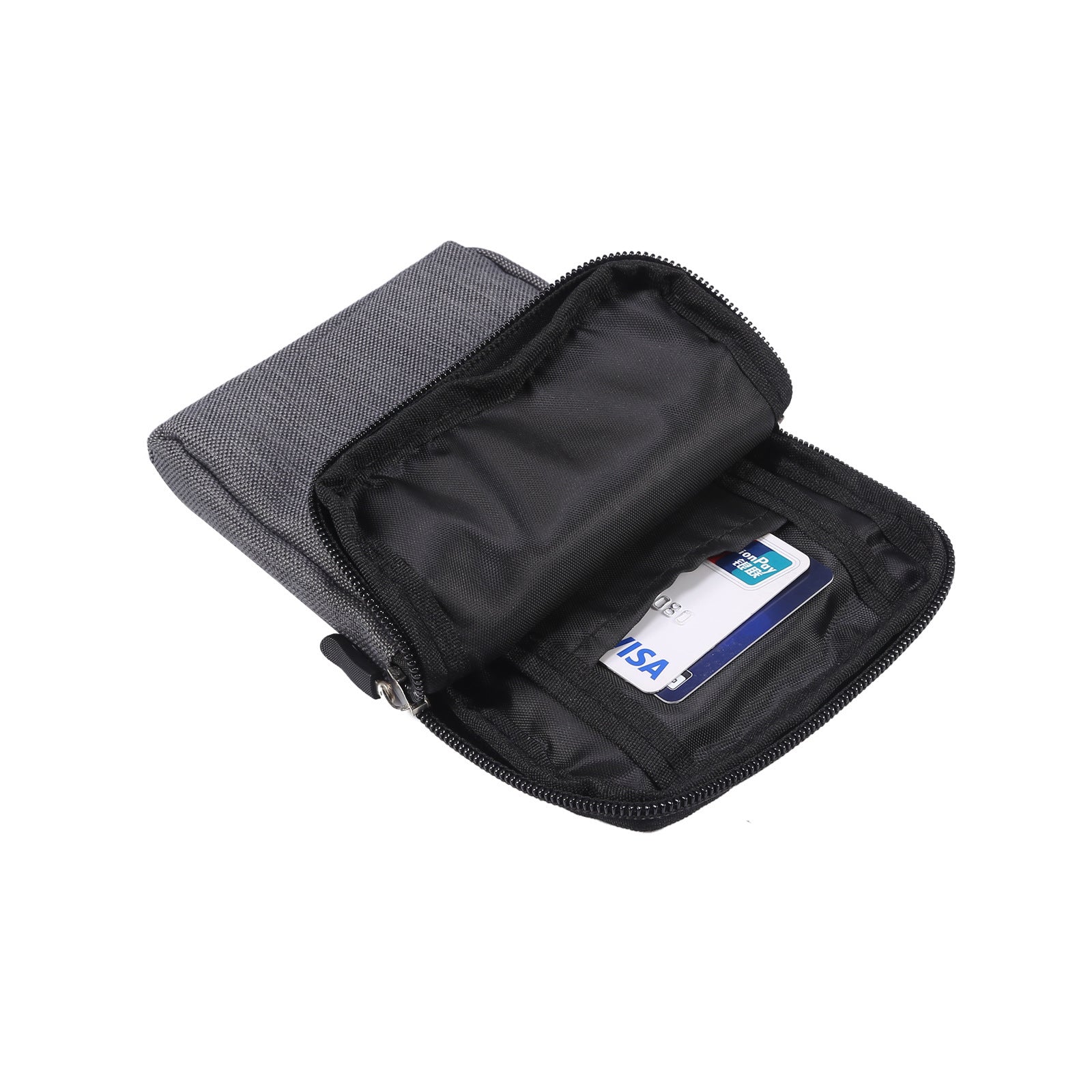 Solid Color Portable Universal Diagonal Cross Waist Bag