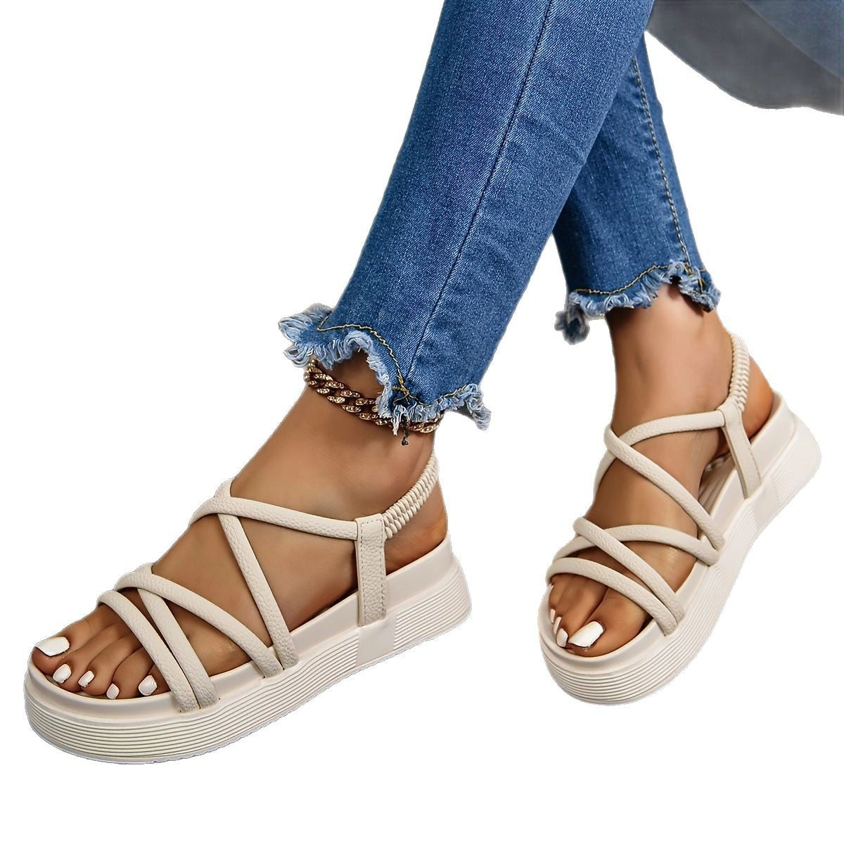Women's All-Match Platform Non-slip Casual Sandals