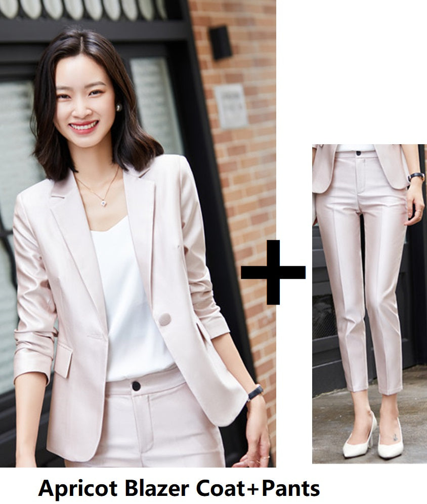 Suit Suit Female Fashion Temperament God Fan Occupation