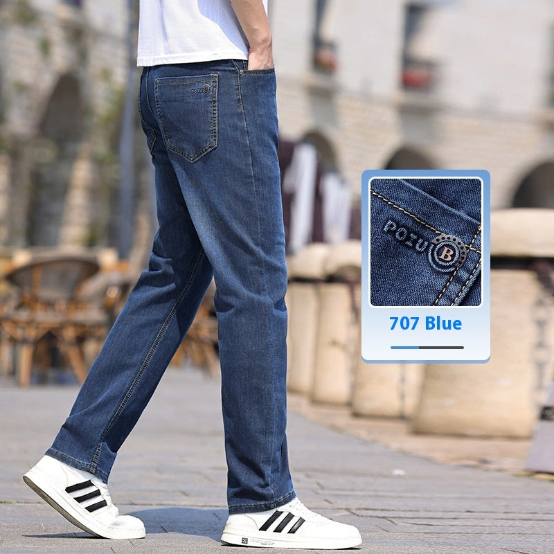 Business Stretch Casual Long Pants Men